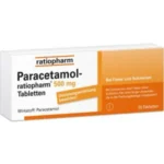 PARACETAMOL-ratiopharm 500 mg Tabletten 20 St