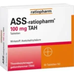 ASS-ratiopharm 100 mg TAH Tabletten 50 St