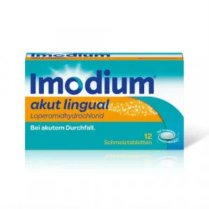 IMODIUM akut lingual Schmelztabletten 12 St
