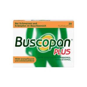 BUSCOPAN plus 10 mg/500 mg Filmtabletten 20 St