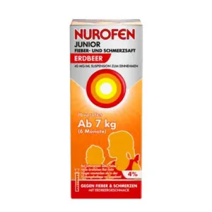 NUROFEN Junior Fieber-u.Schmerzsaft Erdbe.40 mg/ml 100 ml
