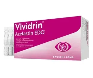 VIVIDRIN Azelastin EDO 0,5 mg/ml Augentr.Lsg.i.EDP 20X0.6 ml