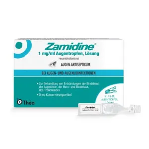 ZAMIDINE 1 mg/ml Augentropfen Mehrdosenbehältnisse 5X0.6 ml