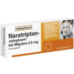 NARATRIPTAN-ratiopharm bei Migräne Filmtabletten 2 St